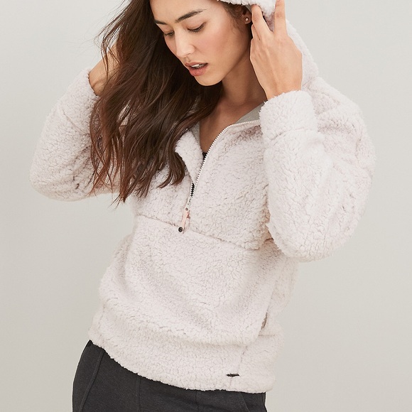 Prana Tops - New PrAna PermaFrost Half Zip Hoodie